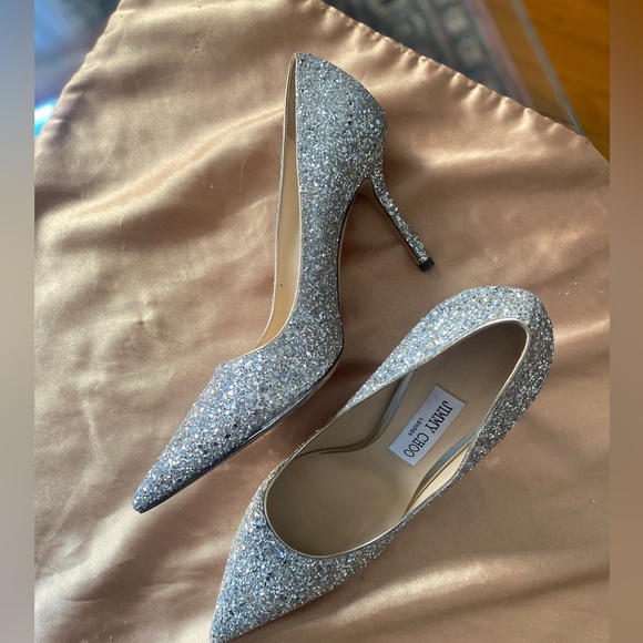Sparkling Jimmy Choos ! Barely worn - Picture 4 of 5